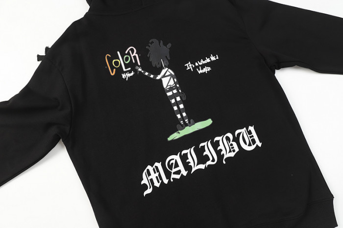 clothes Ch*0me He**ts horse shoe floral hoodie