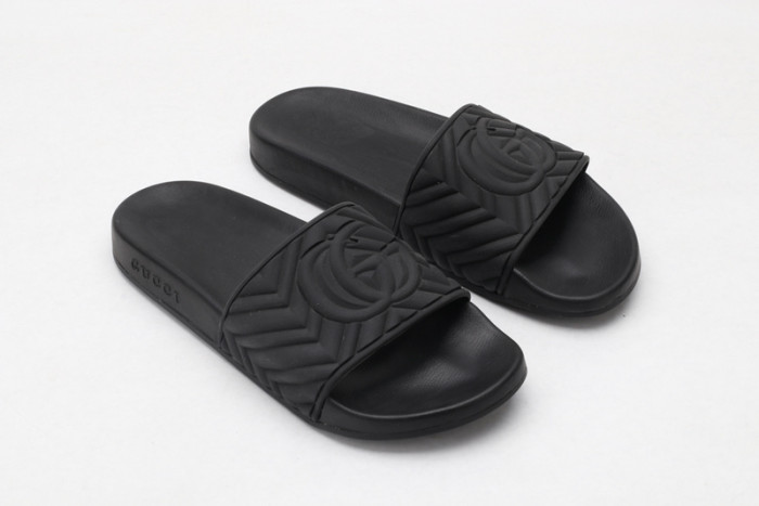 Gv*c slippers all black