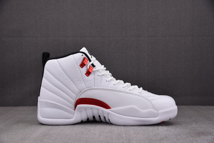 Air Jordan 12 Twist White University Red CT8013-106