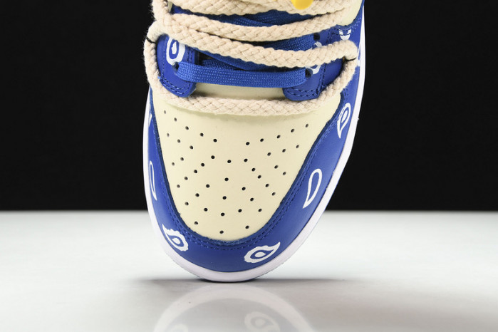 NIKE DUNK LOW RETRO BLACK/YPER COBALTWHTE DD1931-001