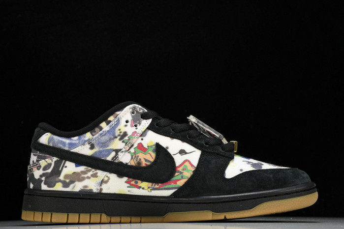 dunk sb Svp*me × nike dunk low “rammellzee”  fd8778-001