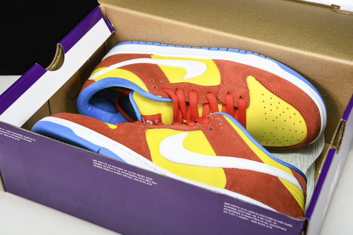 Nike SB Dunk Low “Bart Simpson”  BQ6817-602