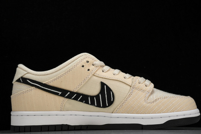 Albino & Preto x NK Dunk SB Low Pro QS“Pearl White”   FD2627-300